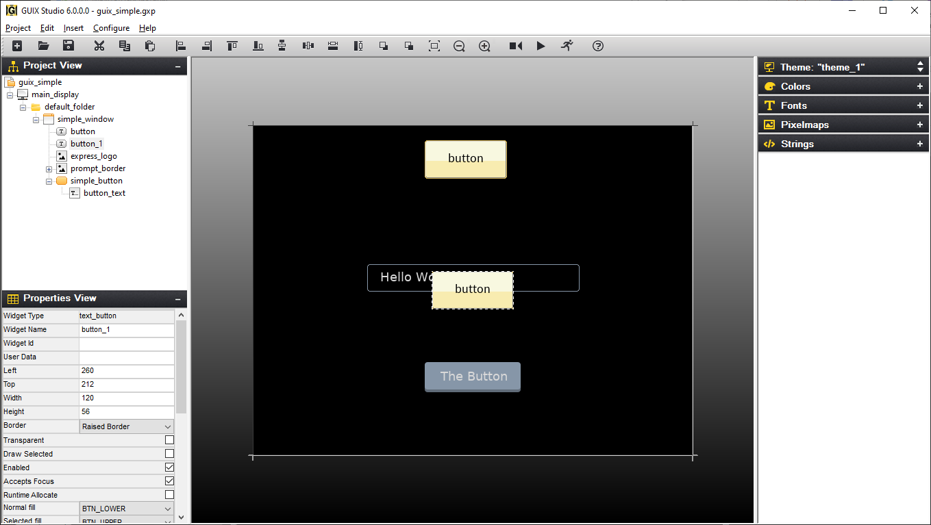 Screenshot of the cut/copy/paste operations.