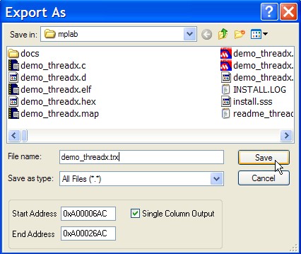 Screenshot of the Export As dialog.