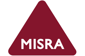 Image of MISRA certification.