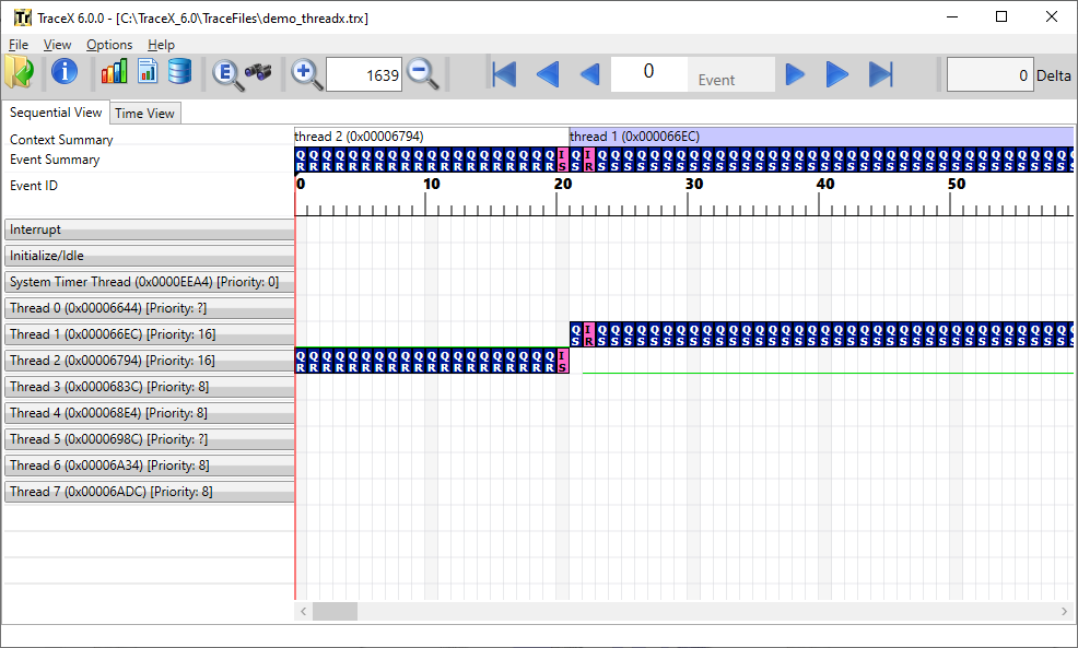 Sequential view mode